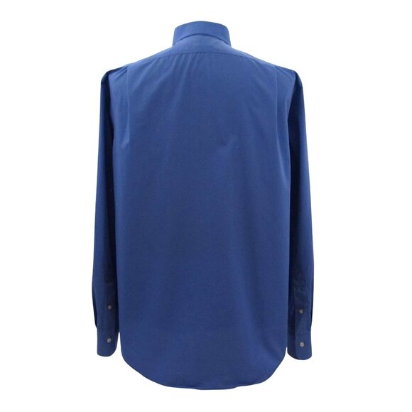 Polo Ralph Lauren Blue Poplin Shirt Men’s Large - Picture 3 of 16